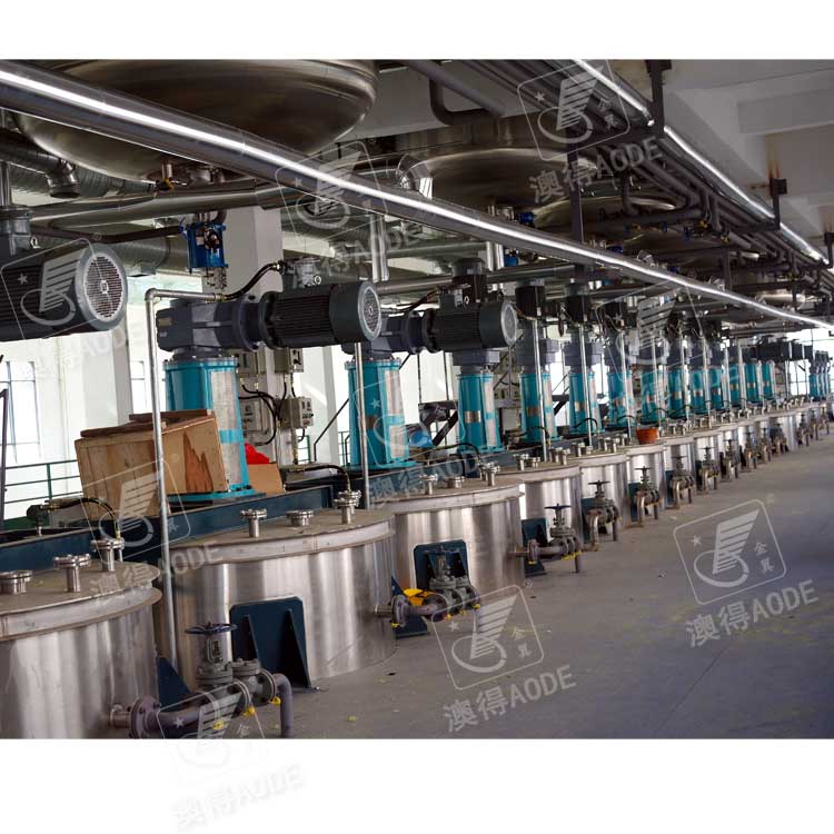 3000L油(yóu)墨自動化生(sheng)産線